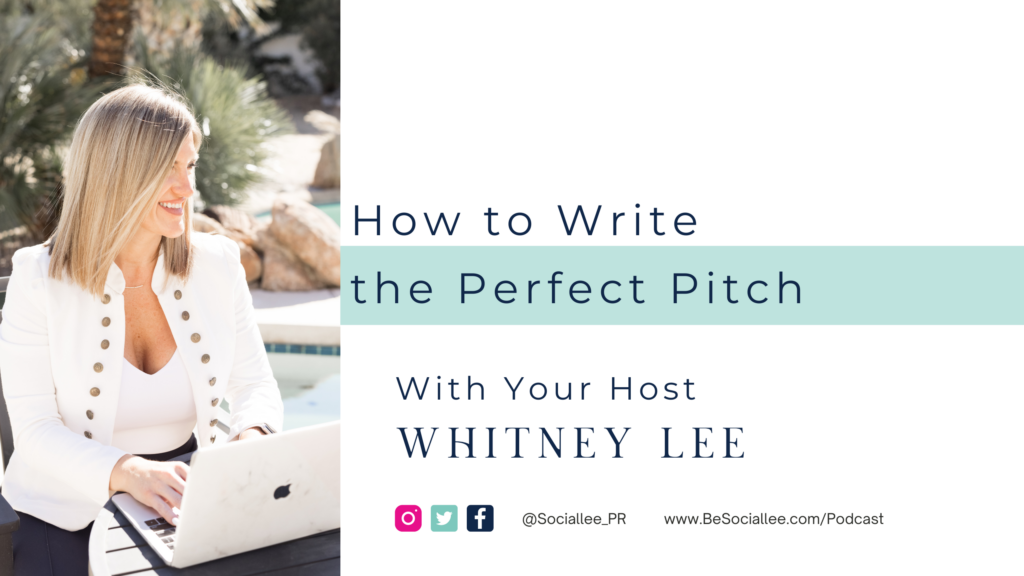 How to Write the Perfect Pitch